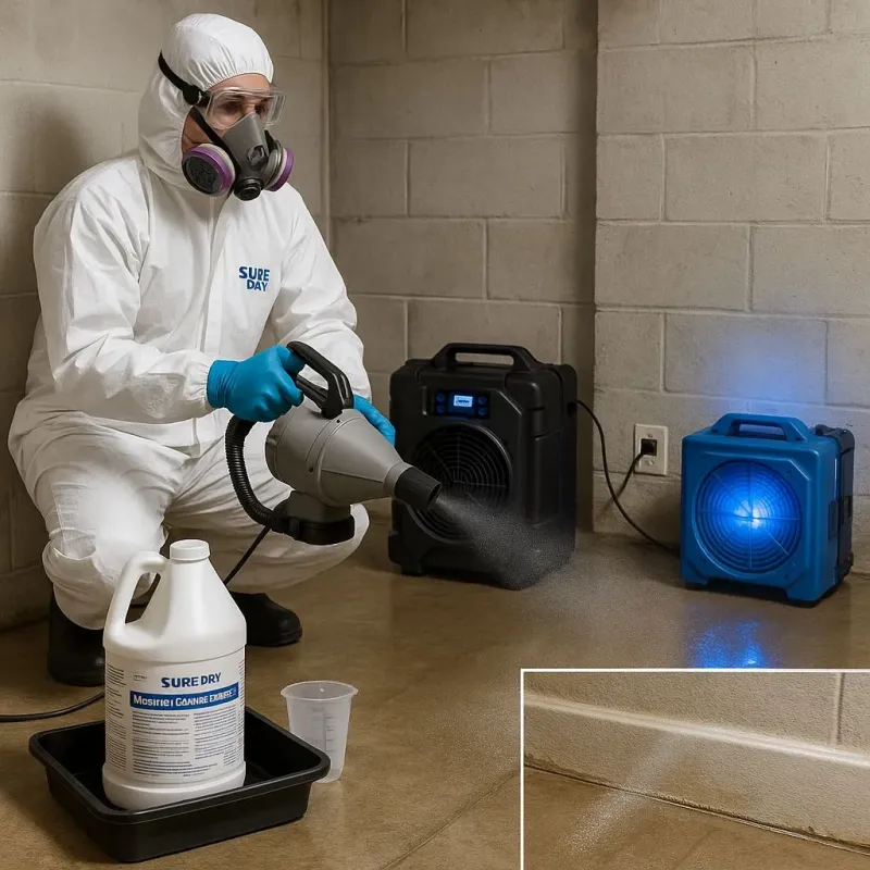 Sanitization and Odor Removal process in Fairfield Heights, IN