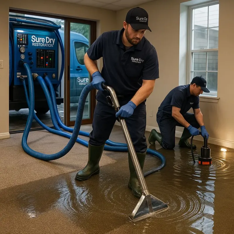 Water Extraction and Removal process in Fairfield Heights, IN